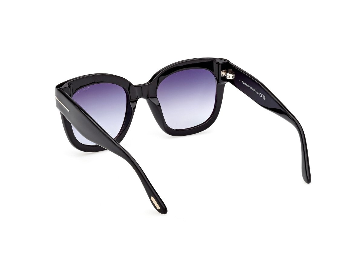 Shiny Black Female Sunglasses Tom Ford 889214608789