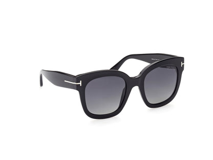 Shiny Black Female Sunglasses Tom Ford 889214112798