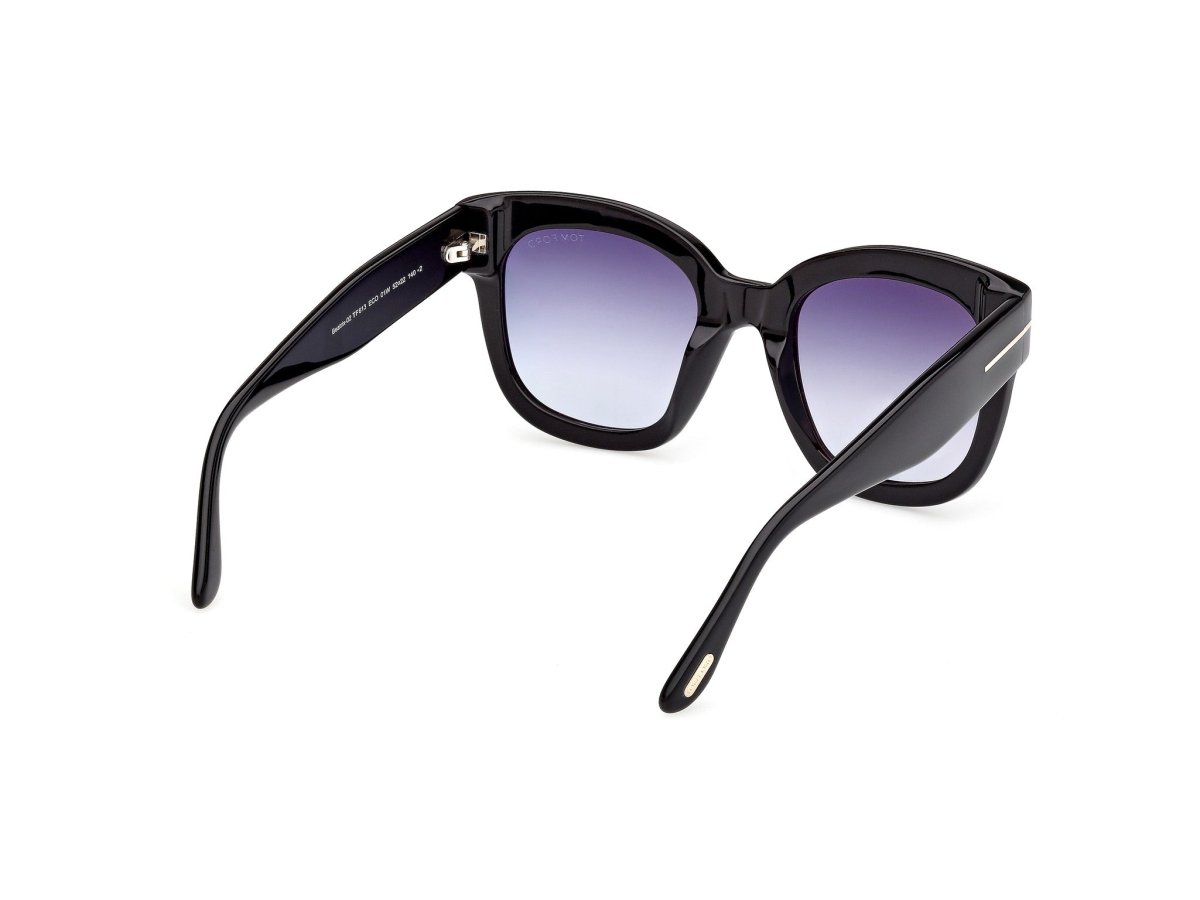 Shiny Black Female Sunglasses Tom Ford 889214608789