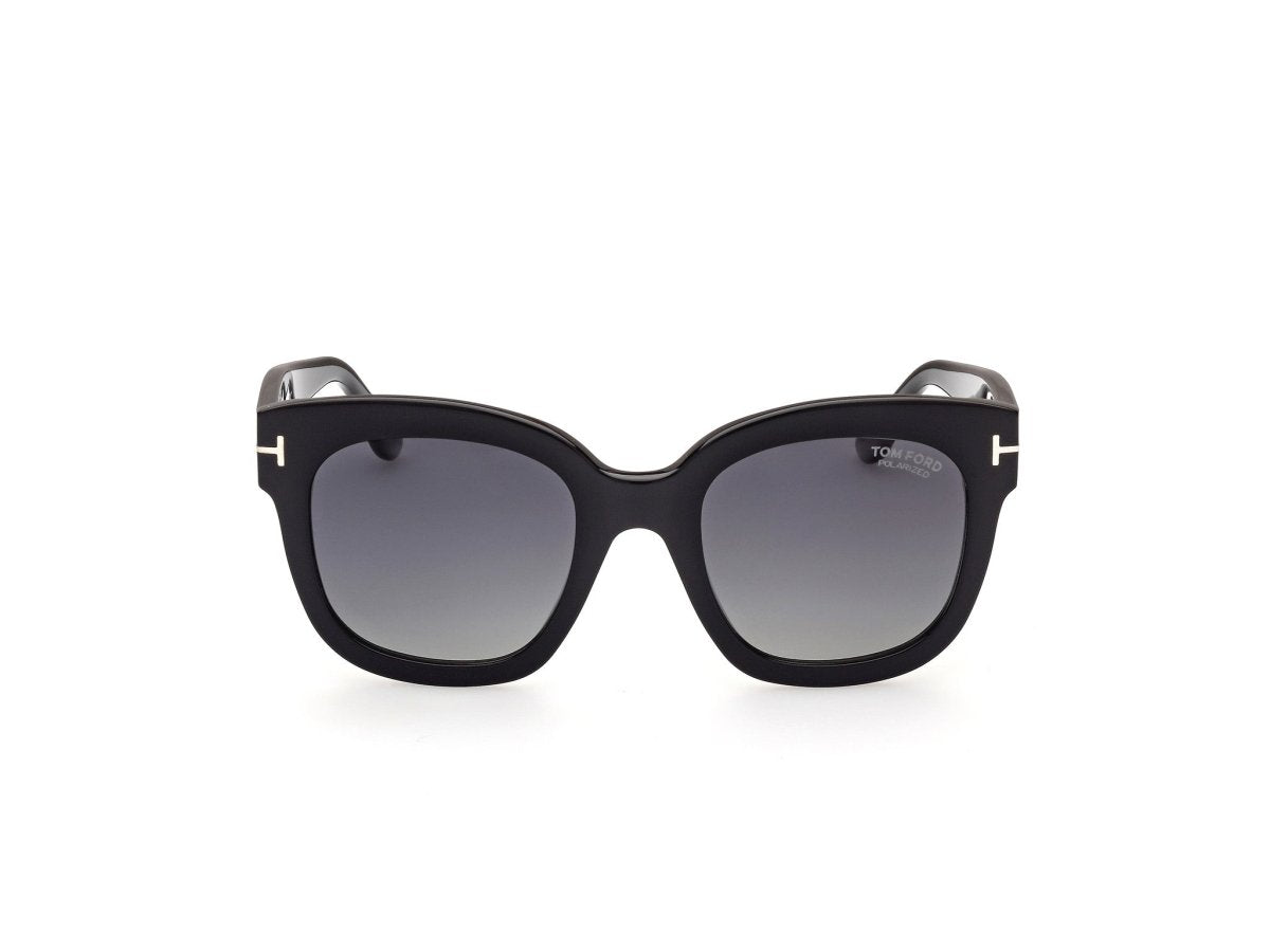 Shiny Black Female Sunglasses Tom Ford 889214112798