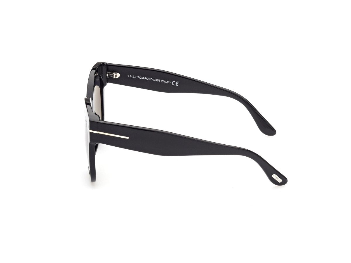 Shiny Black Female Sunglasses Tom Ford 889214112798