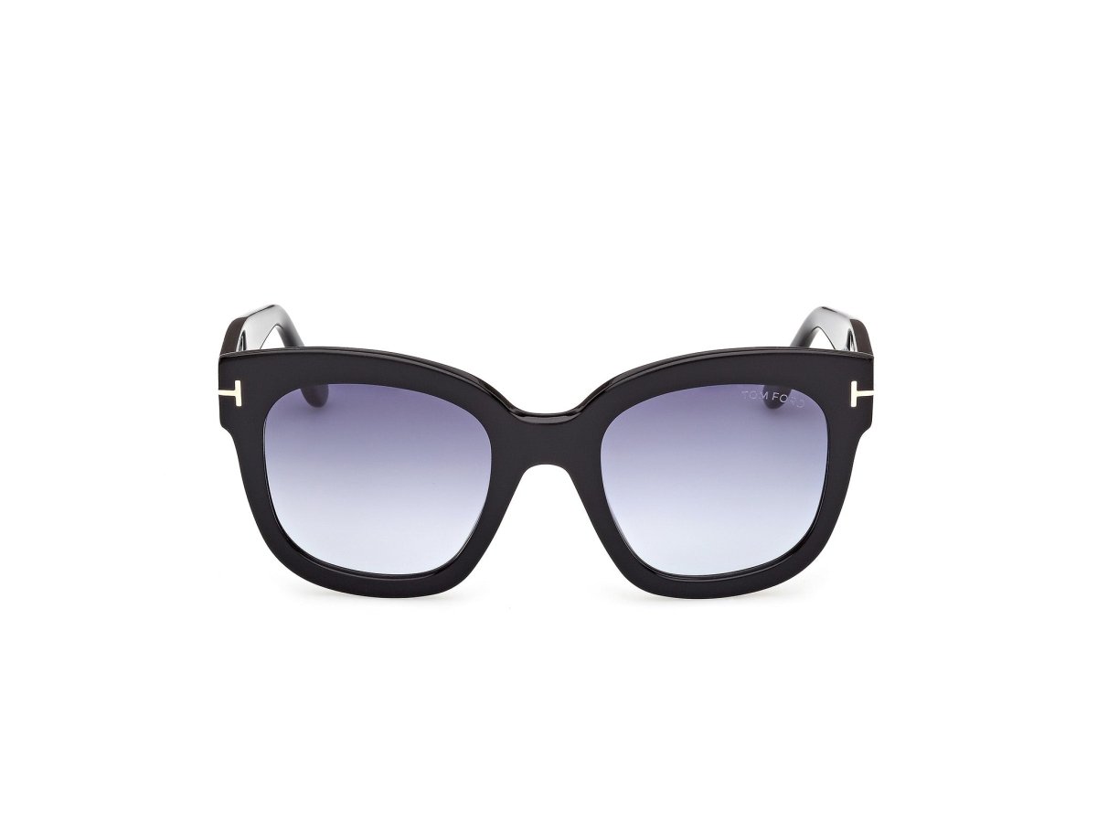 Shiny Black Female Sunglasses Tom Ford 889214608789