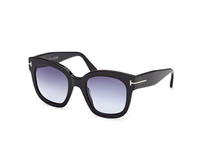 Shiny Black Female Sunglasses Tom Ford 889214608789