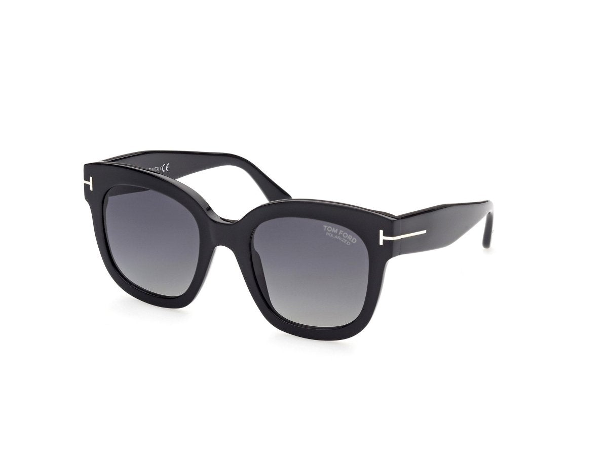 Shiny Black Female Sunglasses Tom Ford 889214112798