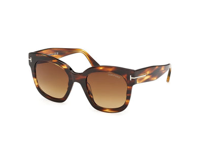 Coloured Havana Female Sunglasses Tom Ford 889214602954