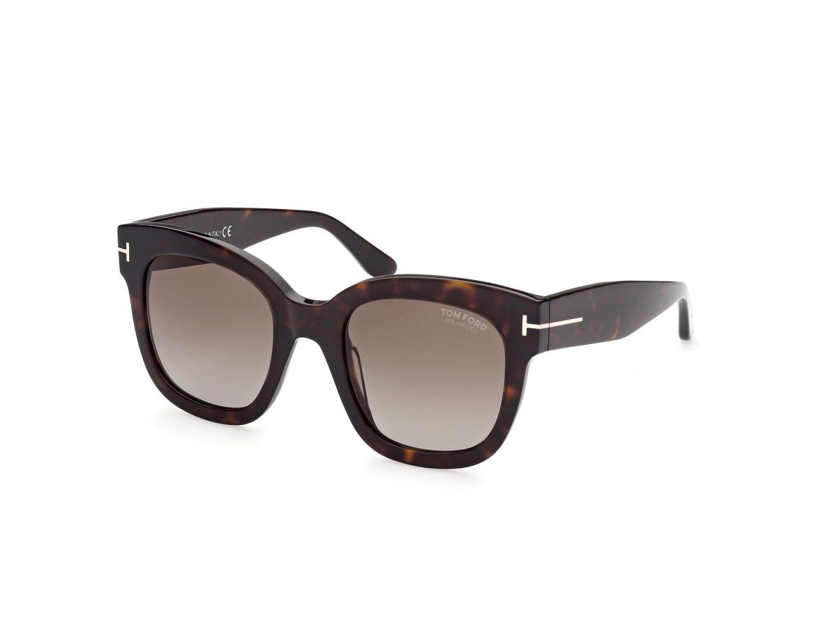 Dark Havana Female Sunglasses Tom Ford 889214112804