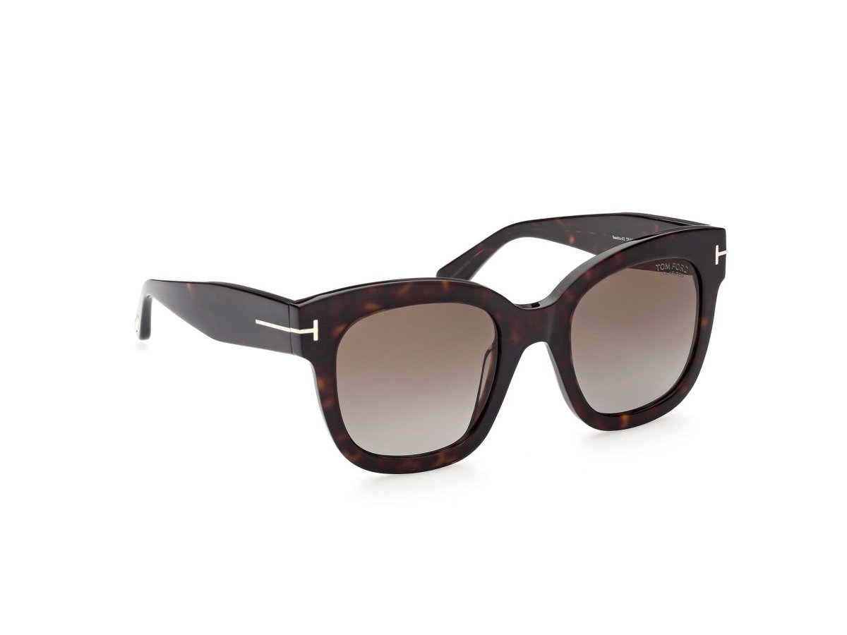 Dark Havana Female Sunglasses Tom Ford 889214112804