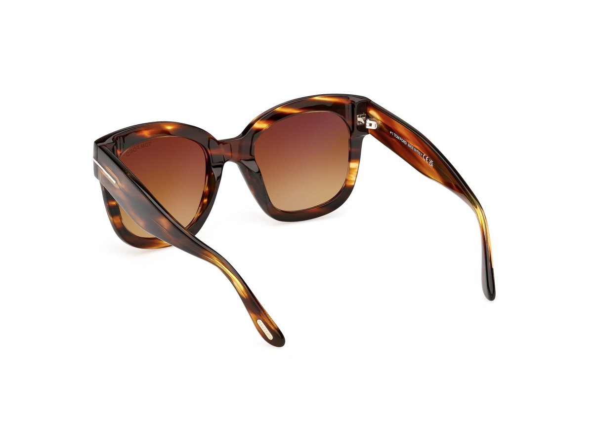 Coloured Havana Female Sunglasses Tom Ford 889214602954