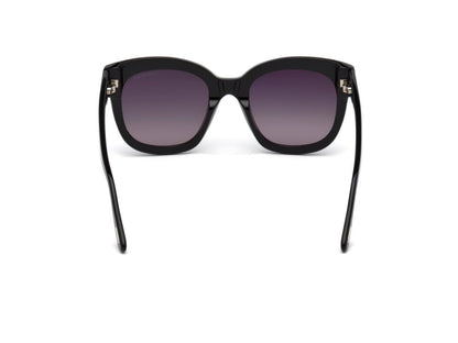 Shiny Black Female Sunglasses Tom Ford 664689929290