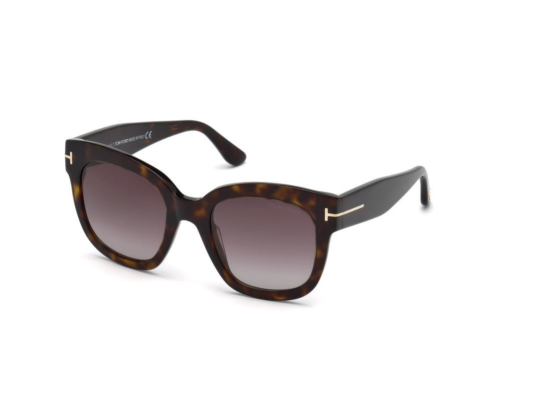 Dark Havana Female Sunglasses Tom Ford 664689929313