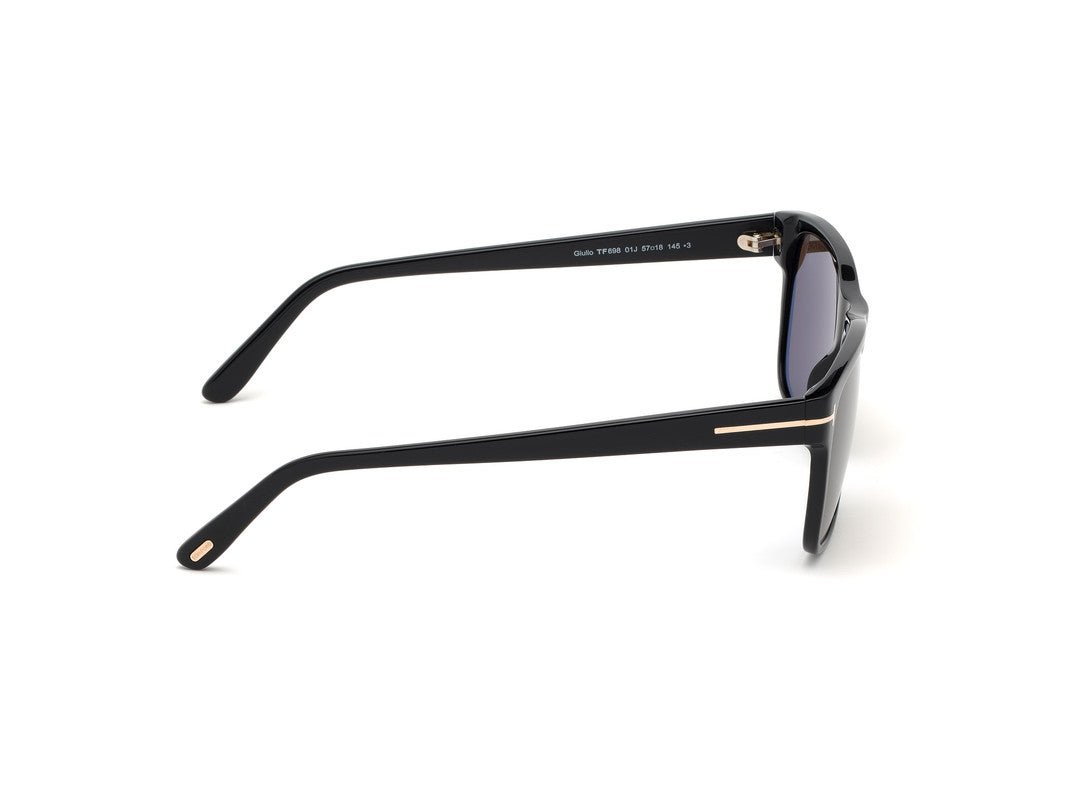 Shiny Black Male Sunglasses Tom Ford 889214028419 889214028464