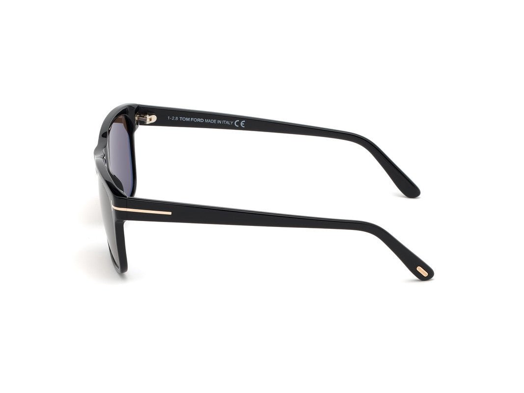 Shiny Black Male Sunglasses Tom Ford 889214028419 889214028464