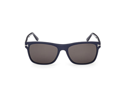 Shiny Blue Male Sunglasses Tom Ford 889214637512