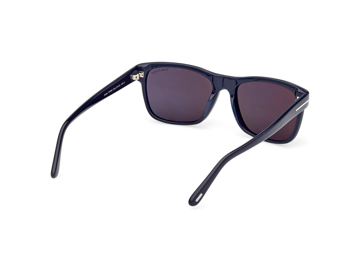 Shiny Blue Male Sunglasses Tom Ford 889214637536
