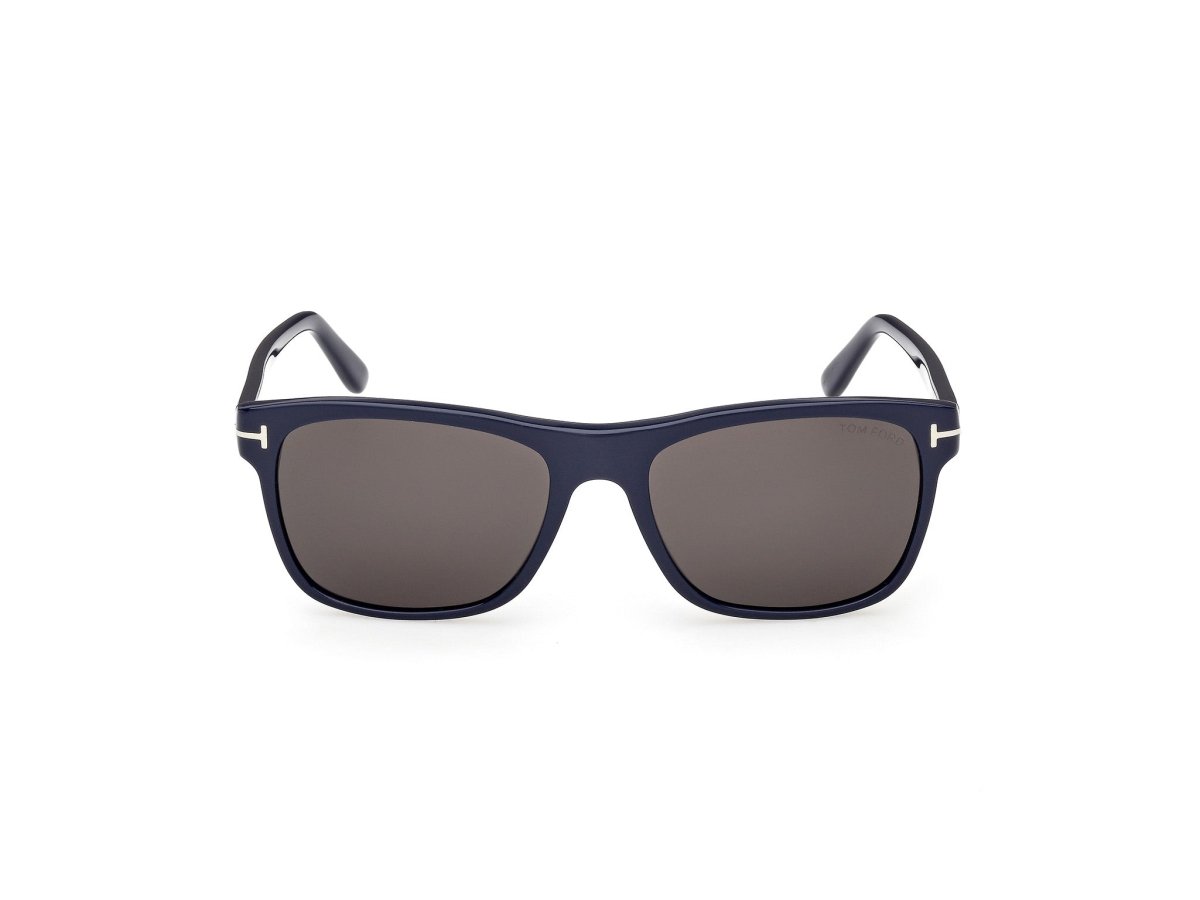 Shiny Blue Male Sunglasses Tom Ford 889214637536