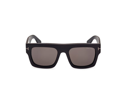 Matte Black Male Sunglasses Tom Ford 889214368386