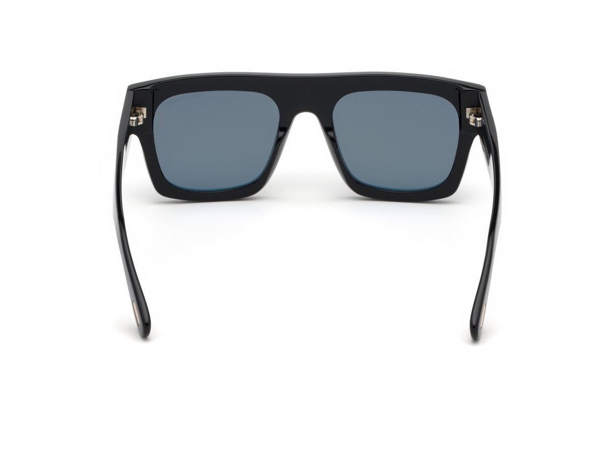 Shiny Black Smoke Male Sunglasses Tom Ford 889214029614