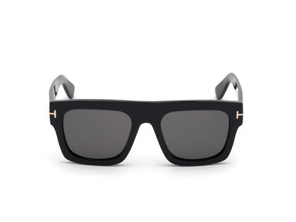 Shiny Black Smoke Male Sunglasses Tom Ford 889214029614