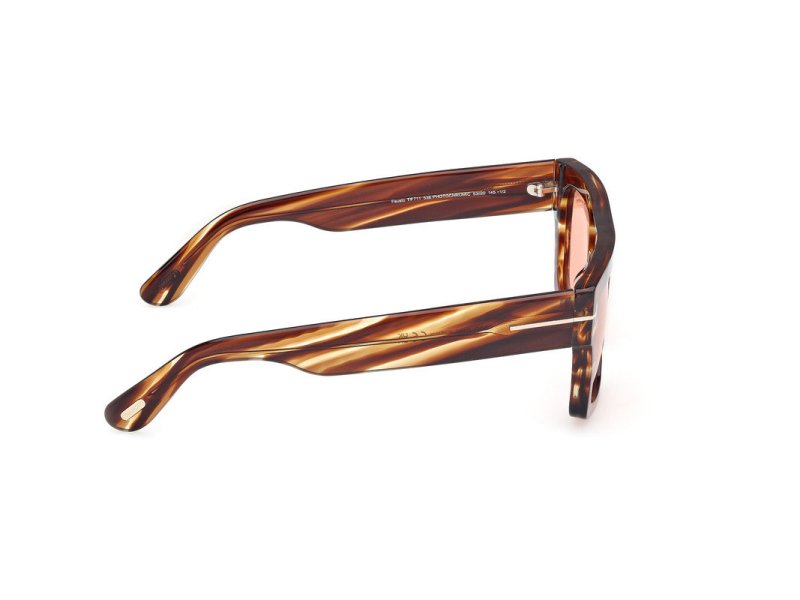 Coloured Havana Male Sunglasses Tom Ford 889214551757