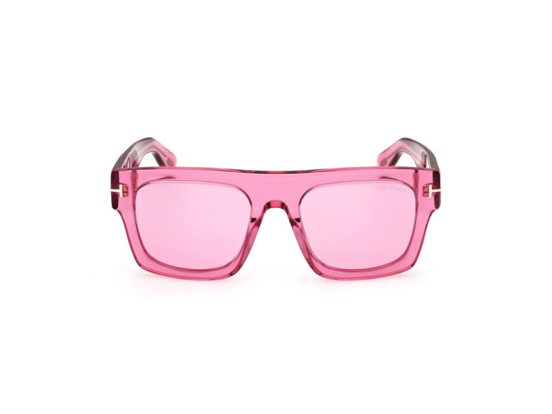 Shiny Dark Fuxia Male Sunglasses Tom Ford 889214404534
