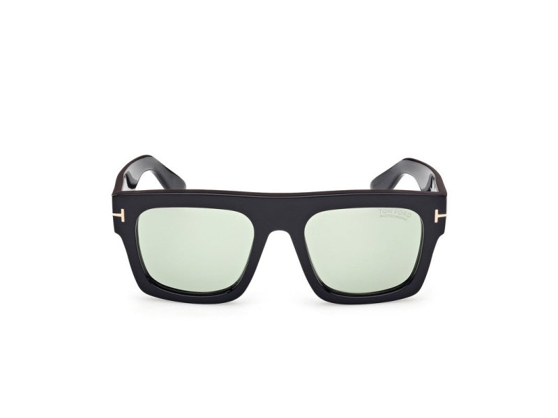 Shiny Black Male Sunglasses Tom Ford 889214551740