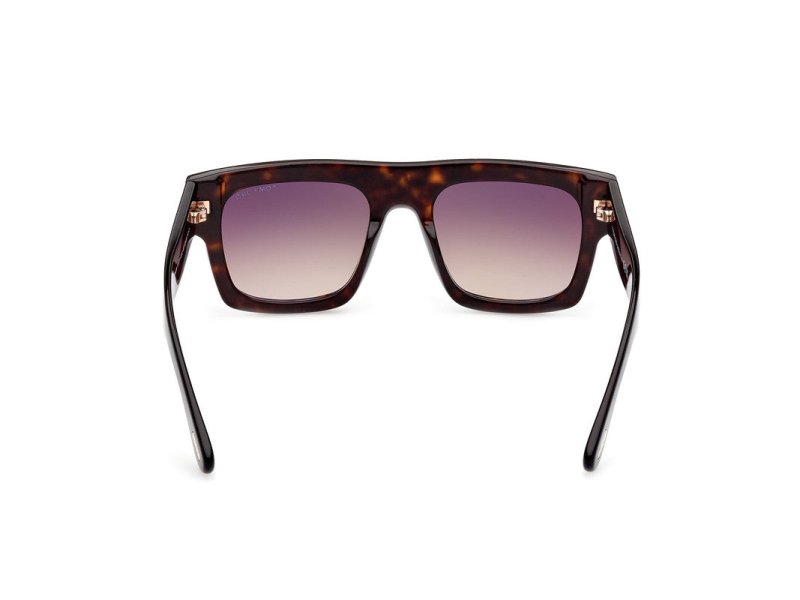 Dark Havana Male Sunglasses Tom Ford 889214369024