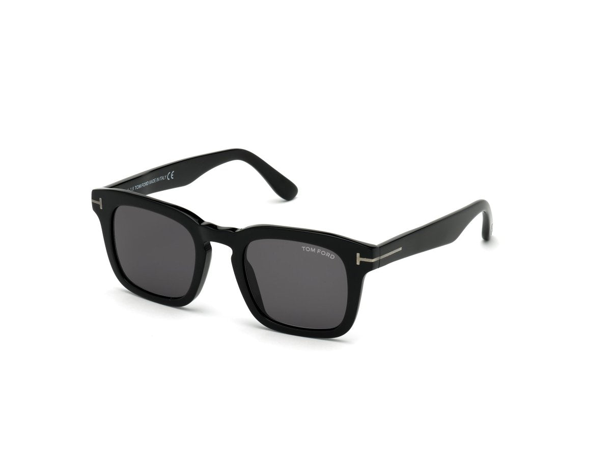 Shiny Black Male Sunglasses Tom Ford 889214095978