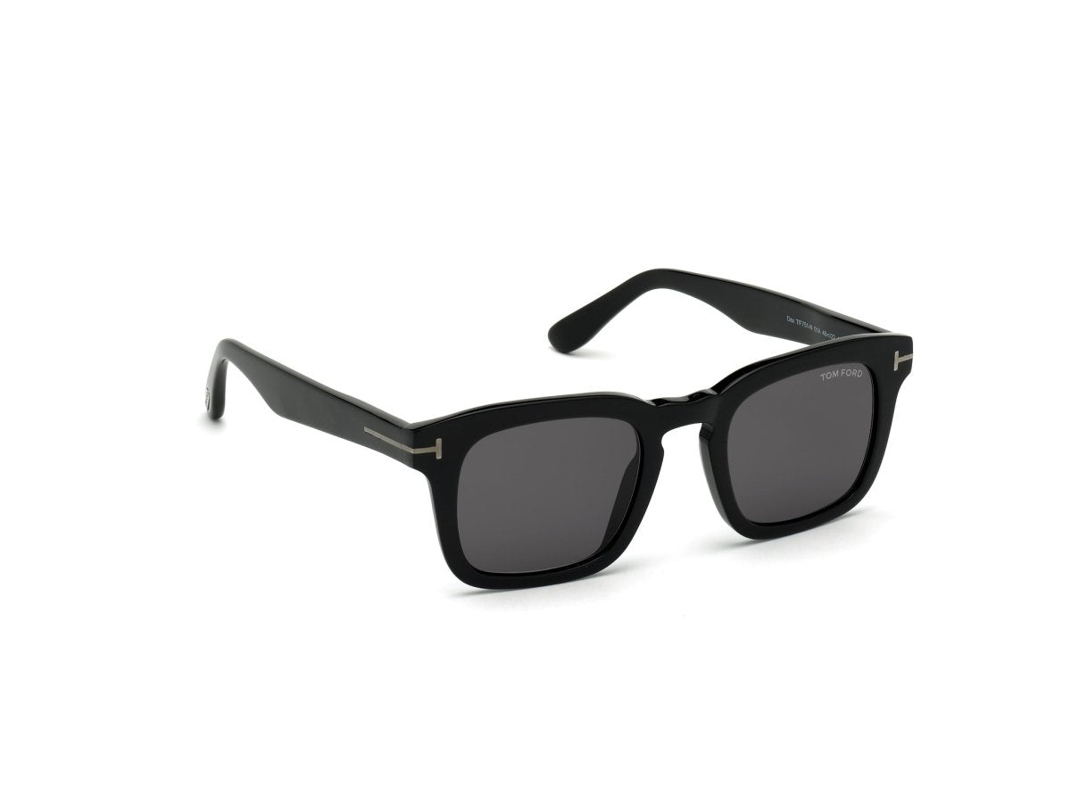 Shiny Black Male Sunglasses Tom Ford 889214095978