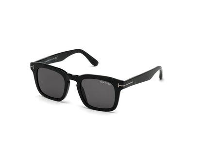 Shiny Black Male Sunglasses Tom Ford 889214095985