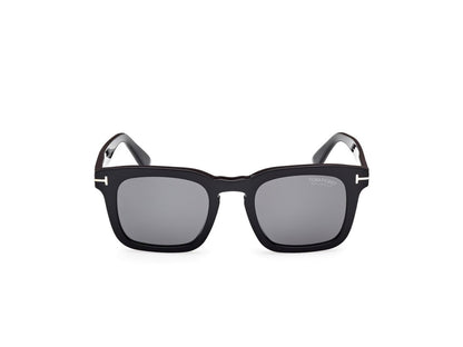 Shiny Black Male Sunglasses Tom Ford 889214551900