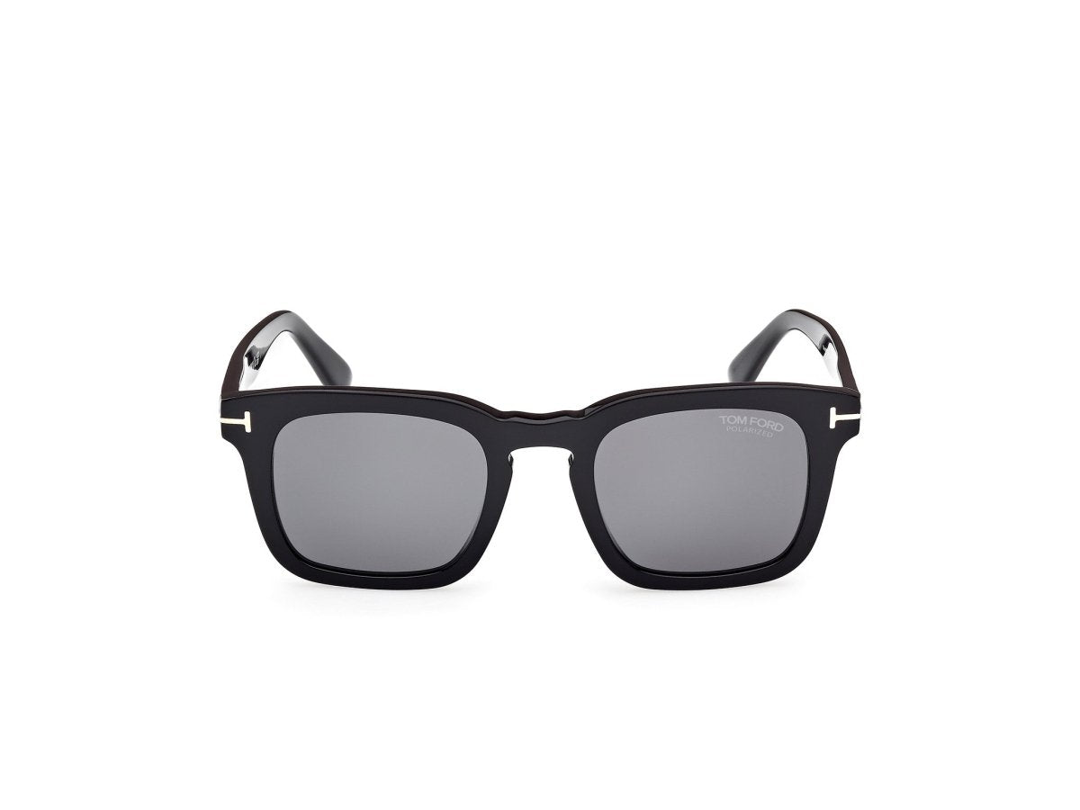 Shiny Black Male Sunglasses Tom Ford 889214551900
