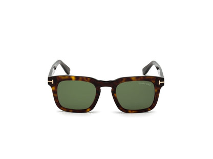 Dark Havana Green Male Sunglasses Tom Ford 889214095909 889214095947