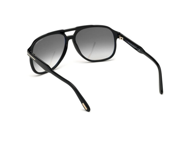 Shiny Black Male Sunglasses Tom Ford 889214094742