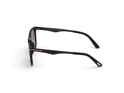 Shiny Black Male Sunglasses Tom Ford 889214243904