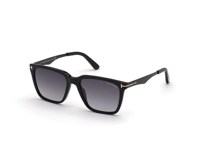Shiny Black Male Sunglasses Tom Ford 889214243904