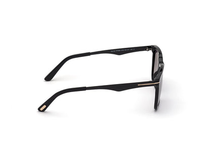 Shiny Black Male Sunglasses Tom Ford 889214243904