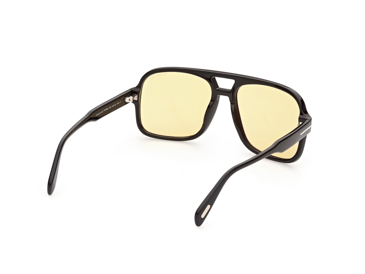 Shiny Black Male Sunglasses Tom Ford 889214281791