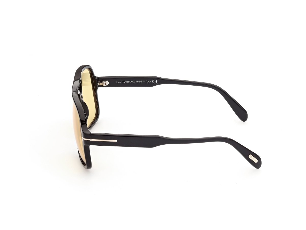 Shiny Black Male Sunglasses Tom Ford 889214281791