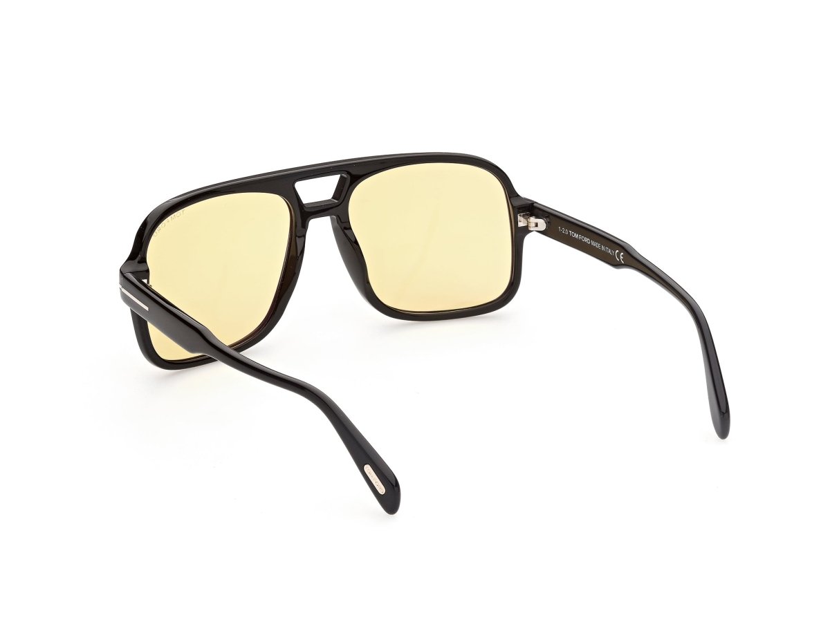 Shiny Black Male Sunglasses Tom Ford 889214281791