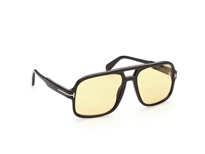 Shiny Black Male Sunglasses Tom Ford 889214281791