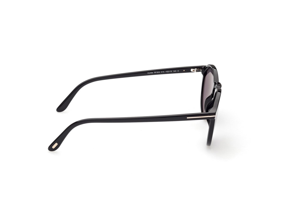 Shiny Black Male Sunglasses Tom Ford 889214291615