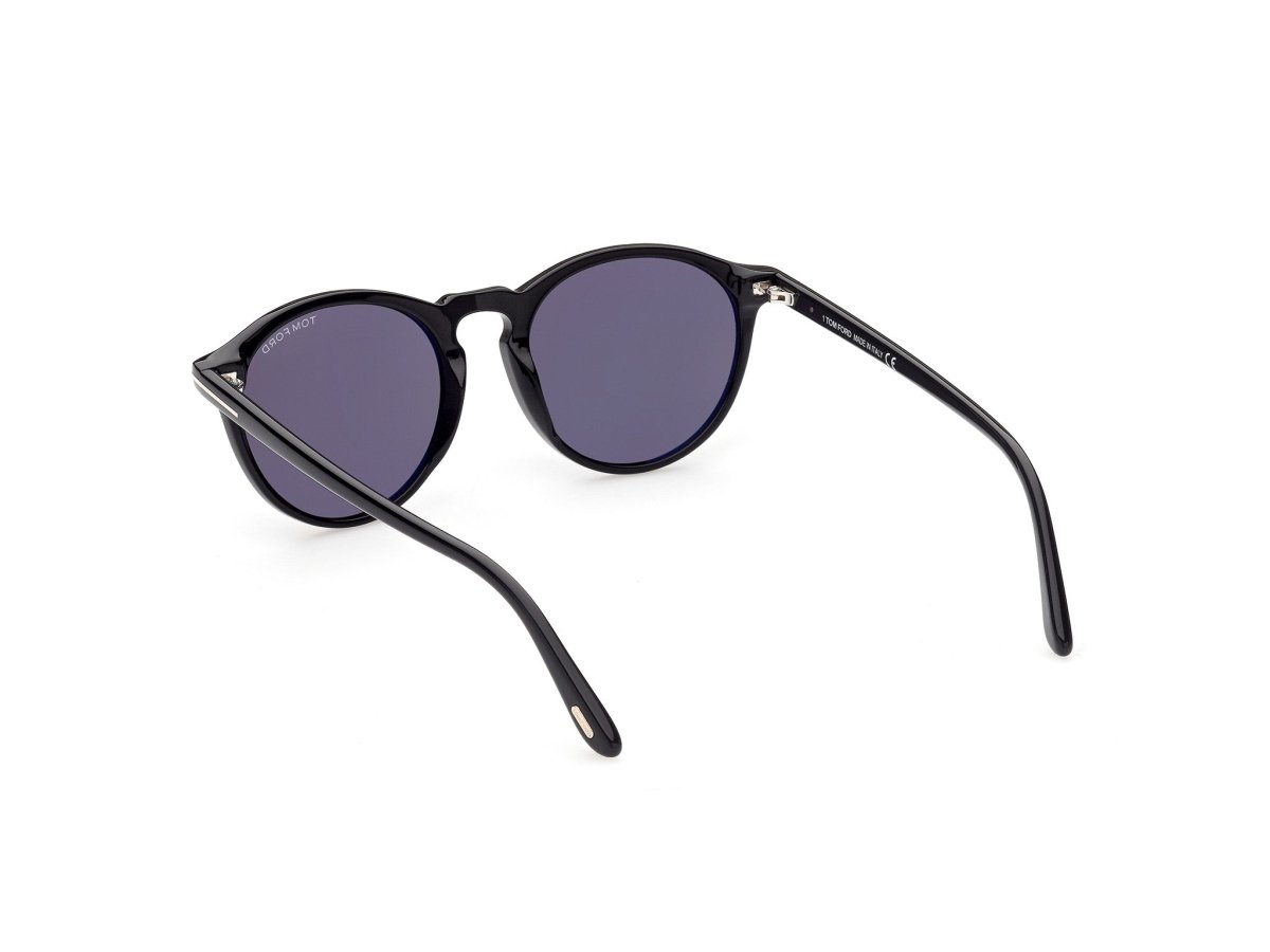 Shiny Black Male Sunglasses Tom Ford 889214291615