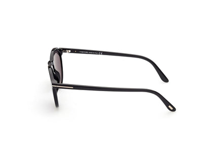 Shiny Black Male Sunglasses Tom Ford 889214291615