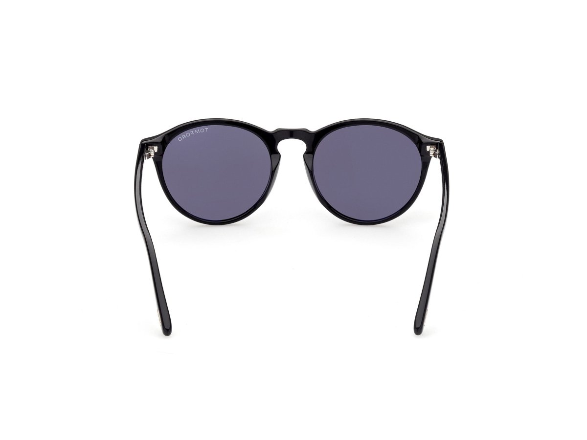 Shiny Black Male Sunglasses Tom Ford 889214291615