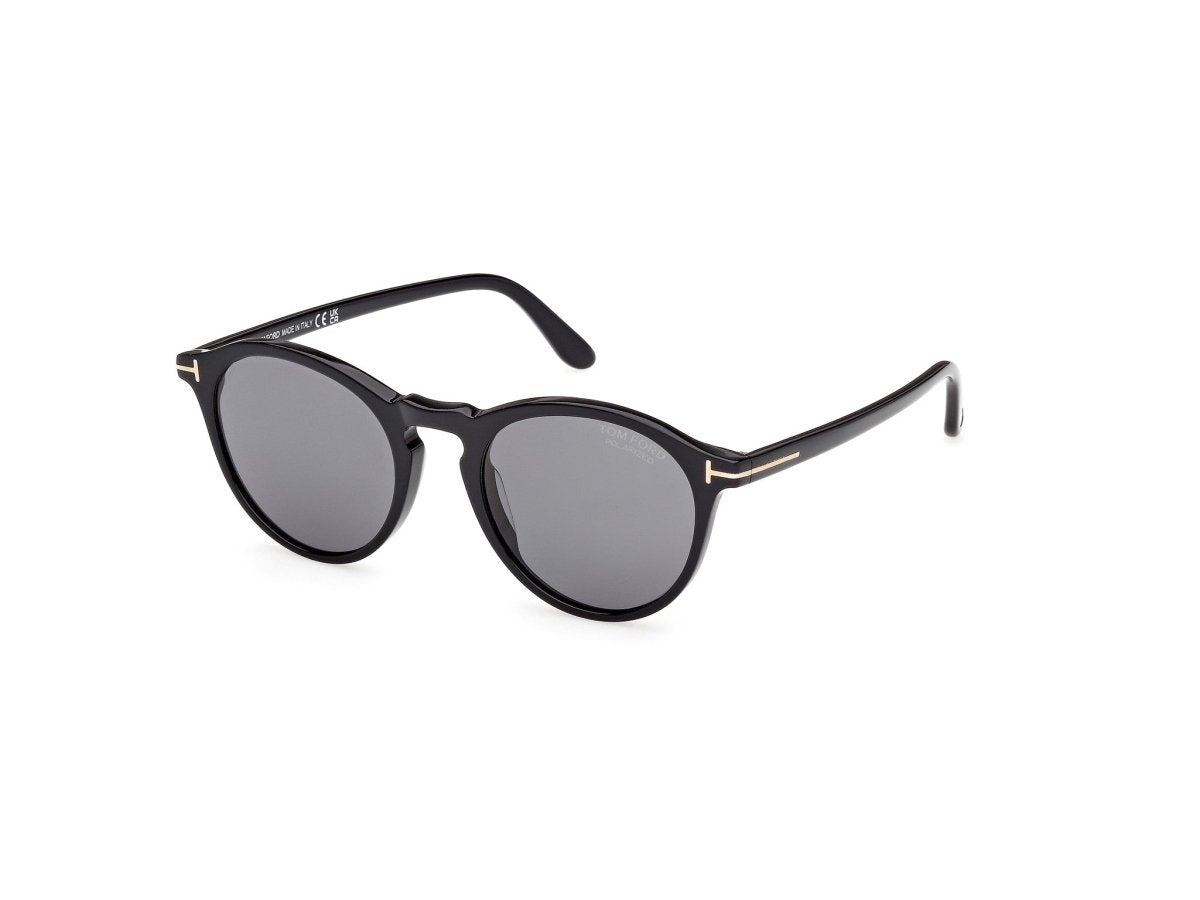 Shiny Black Male Sunglasses Tom Ford 889214601551