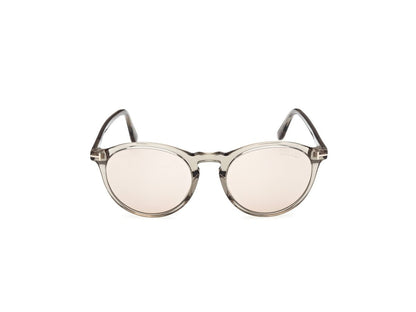 Shiny Dark Green Male Sunglasses Tom Ford 889214601605