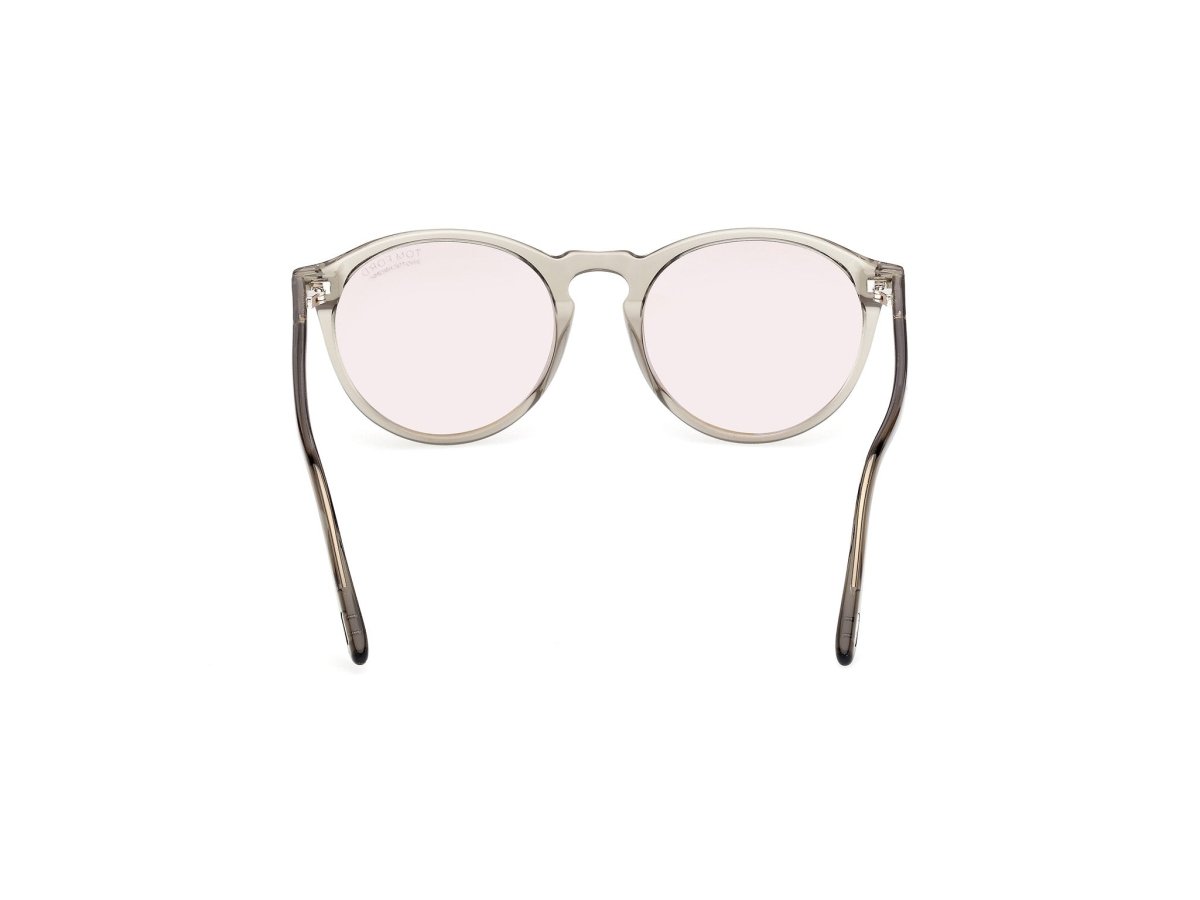 Shiny Dark Green Male Sunglasses Tom Ford 889214601605