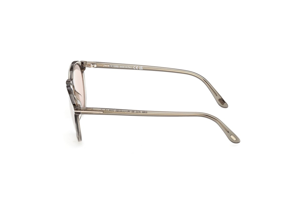 Shiny Dark Green Male Sunglasses Tom Ford 889214601575