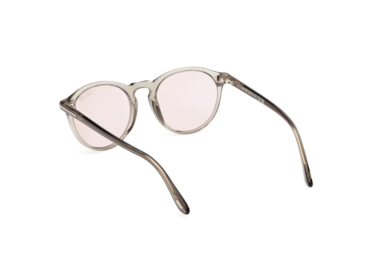 Shiny Dark Green Male Sunglasses Tom Ford 889214601575