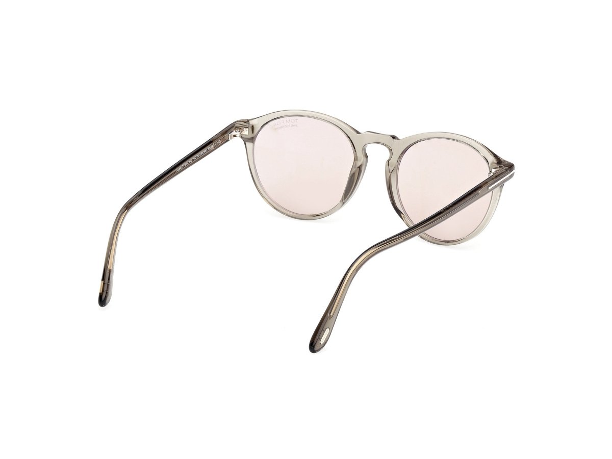 Shiny Dark Green Male Sunglasses Tom Ford 889214601575
